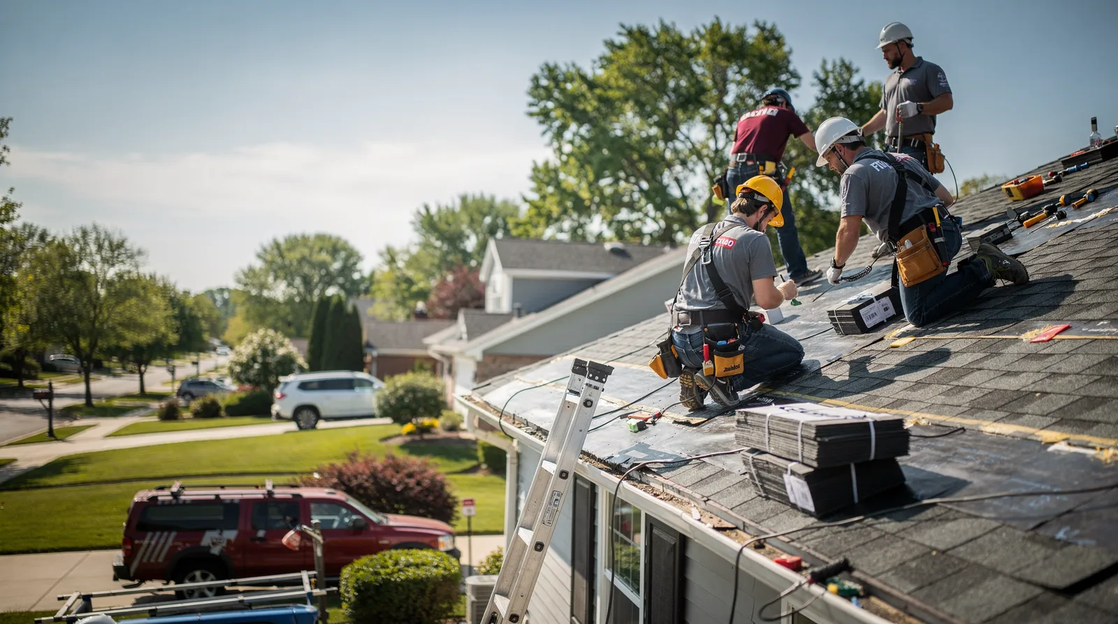Roof Repair in Lovejoy, IL around you